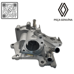 110613765R_FLANGE CARCACA DA BOMBA DE AGUA M4R 2.0 16V FLUENCE RN 13765R -4-